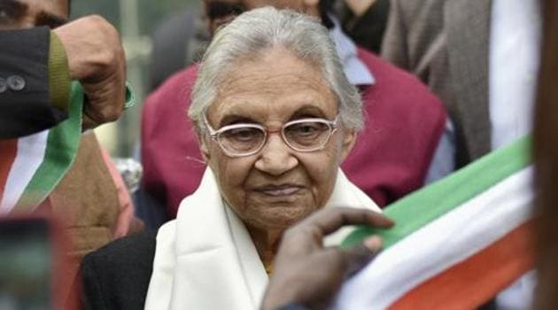 Delhi Congress chief and former chief minister Sheila Dikshit has said that the party will not enter into an alliance with the AAP in Delhi. (HT File Photo) Delhi Congress chief and former chief minister Sheila Dikshit has said that the party will not enter into an alliance with the AAP in Delhi. (HT File Photo)