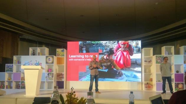 Google launches app ‘Bolo’ : Google on Wednesday launched app ‘Bolo’ to help primary grade children improve their Hindi and English learning skills. The app is aimed at bridging learning gap in education and is available on Google play store in India. (Whatsapp image)(Nilesh Mathur/HT) Google launches app ‘Bolo’ : Google on Wednesday launched app ‘Bolo’ to help primary grade children improve their Hindi and English learning skills. The app is aimed at bridging learning gap in education and is available on Google play store in India. (Whatsapp image)(Nilesh Mathur/HT)