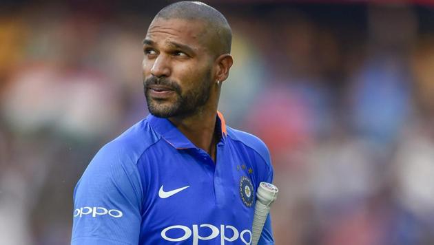 File image of Shikhar Dhawan(PTI)