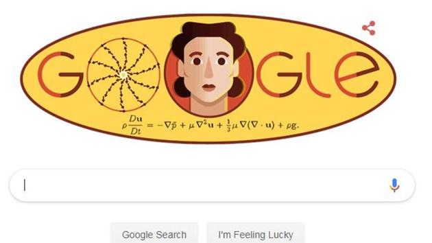 Google Doodle : Ladyzhenskaya was the first one to give precise proof of the convergence of a finite difference method for the Navier-Stokes equations. She was awarded the Lomonosov Gold Medal in 2002, two years before she died.(Google)