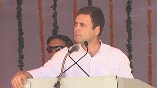 Rahul Gandhi launched the party’s electoral campaign in Punjab with a rally in Moga. (ANI/Twitter) Rahul Gandhi launched the party’s electoral campaign in Punjab with a rally in Moga. (ANI/Twitter)
