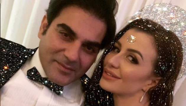 Arbaaz Khan with girlfriend Giorgia Andriani.