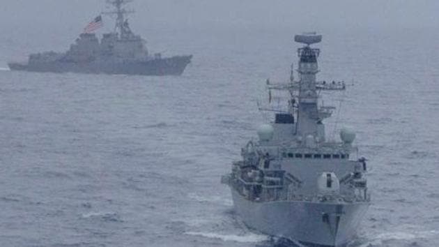 Admiral Philip Davidson, the commander of US Indo-Pacific Command, declined to quantify the increased activity -- nor would he say whether the number of US freedom of navigation patrols would increase or remain stable.(REUTERS/ Representative Image) Admiral Philip Davidson, the commander of US Indo-Pacific Command, declined to quantify the increased activity -- nor would he say whether the number of US freedom of navigation patrols would increase or remain stable.(REUTERS/ Representative Image)