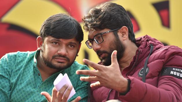 A complaint was lodged at a court in Bihar on Wednesday against former JNU students’ union president Kanhaiya Kumar (L) over his alleged objectionable remarks against Prime Minister Narendra Modi. The petition was registered at the Chief Judicial Magistrate’s court by Bharatiya Janata Party minorities’ cell state vice president Titu Badwal. In his complaint, Badwal alleged that Kumar had made the “incendiary” comments at the Anjuman Islamia Hall on Monday. (Arijit Sen / HT File) A complaint was lodged at a court in Bihar on Wednesday against former JNU students’ union president Kanhaiya Kumar (L) over his alleged objectionable remarks against Prime Minister Narendra Modi. The petition was registered at the Chief Judicial Magistrate’s court by Bharatiya Janata Party minorities’ cell state vice president Titu Badwal. In his complaint, Badwal alleged that Kumar had made the “incendiary” comments at the Anjuman Islamia Hall on Monday. (Arijit Sen / HT File)