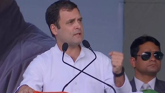 At Thursday’s press conference, Rahul Gandhi accused PM Modi of performing a “bypass surgery” on the Rafale deal and holding “parallel negotiations” with the French interlocutors, citing a defence ministry document to that effect.(ANI)