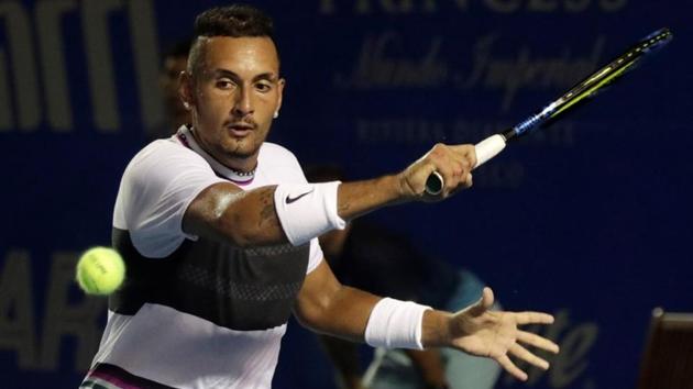 File image of Australia’s Nick Kyrgios. (REUTERS) File image of Australia’s Nick Kyrgios. (REUTERS)