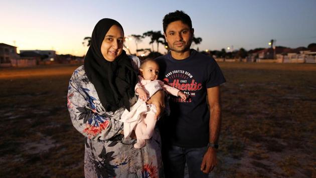 Ferzanah Essack, a software developer, her husband and their 4.5-month-old baby Salma in Cape Town, South Africa. State law allows mothers four months of maternity leave although employers are not obliged to pay for it. Ferzanah said six to seven months would be more reasonable. Grandparents will now be taking care of Salma. “We pay in love and kisses”, she said. “With lots of love, because it’s the grannies.” (Sumaya Hisham / REUTERS) Ferzanah Essack, a software developer, her husband and their 4.5-month-old baby Salma in Cape Town, South Africa. State law allows mothers four months of maternity leave although employers are not obliged to pay for it. Ferzanah said six to seven months would be more reasonable. Grandparents will now be taking care of Salma. “We pay in love and kisses”, she said. “With lots of love, because it’s the grannies.” (Sumaya Hisham / REUTERS)
