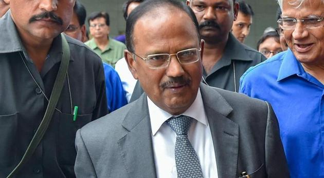 The telephonic conversation between the two NSAs came amid heightened tension between India and Pakistan triggered by the Pulwama attack.) (PTI) The telephonic conversation between the two NSAs came amid heightened tension between India and Pakistan triggered by the Pulwama attack.) (PTI)
