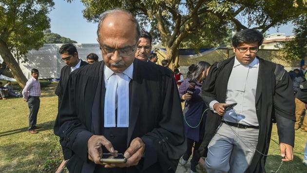 Advocate Prashant Bhushan Thursday admitted before the Supreme Court that he made a “genuine mistake” by tweeting that the government had perhaps submitted fabricated minutes of a meeting of the selection committee on appointment of M Nageswara Rao as an interim CBI director. Attorney General K K Venugopal told the bench that in view of Bhushan’s statement, he would like to withdraw his contempt plea filed against the lawyer. (Arun Sharma / PTI File) Advocate Prashant Bhushan Thursday admitted before the Supreme Court that he made a “genuine mistake” by tweeting that the government had perhaps submitted fabricated minutes of a meeting of the selection committee on appointment of M Nageswara Rao as an interim CBI director. Attorney General K K Venugopal told the bench that in view of Bhushan’s statement, he would like to withdraw his contempt plea filed against the lawyer. (Arun Sharma / PTI File)