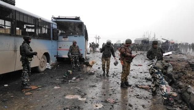 The JeM had taken responsibility of the attack in Jammu and Kashmir’s Pulwama district on February 14, in which 40 CRPF personnel were killed. Tensions between India and Pakistan flared up after the attack.(ANI/File Photo)