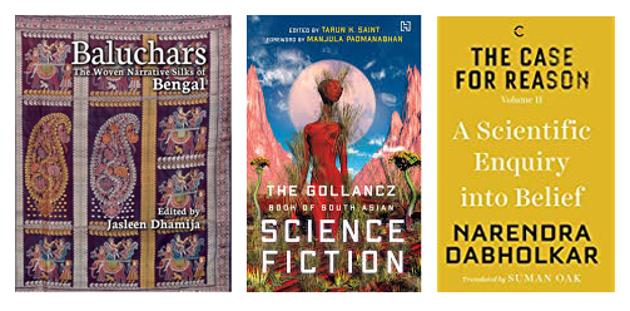 This week’s list of good reads includes a book on a textile tradition, Narendra Dabholkar’s second volume on rationalism, and a collection of sci-fi stories set in South Asia.(HT Team)