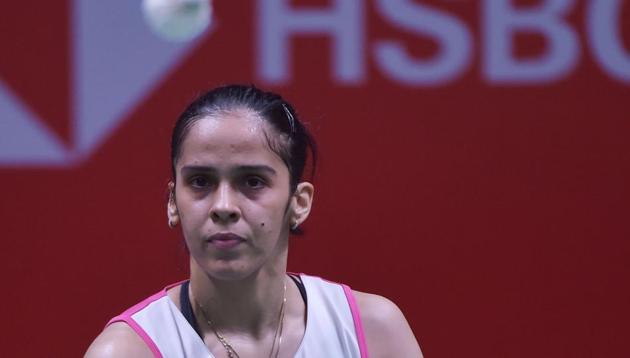 File photo of Saina Nehwal.(AFP)