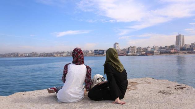 Amid the poverty and deprivation of the Gaza Strip, Palestinian women struggle to find a taste of normality that is taken for granted in much of the rest of the world. Nada Rudwan used to work in digital marketing, but as her work slowed - unemployment in Gaza stands at nearly 50%- she decided to put her tech skills towards one of her passions: cooking. (Samar Abo Elouf / REUTERS) Amid the poverty and deprivation of the Gaza Strip, Palestinian women struggle to find a taste of normality that is taken for granted in much of the rest of the world. Nada Rudwan used to work in digital marketing, but as her work slowed - unemployment in Gaza stands at nearly 50%- she decided to put her tech skills towards one of her passions: cooking. (Samar Abo Elouf / REUTERS)