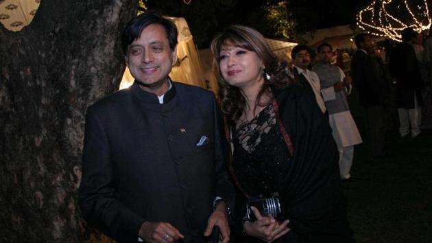 A Delhi court on Thursday reserved its order on a plea by Congress MP Shashi Tharoor challenging the committal of the Sunanda Pushkar death case to sessions court.(HT File Photo)