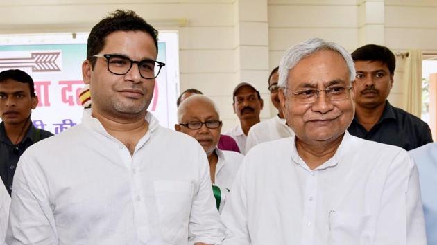 Prashant Kishor pointed out that U-turns by politicians were not unique to Nitish Kumar.(HT File Photo)