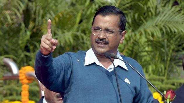 The Aam Aadmi Party on Friday threatened to stage demonstrations outside the Delhi offices of the BJP and the Congress on March 10 and 11 if the parties fail to make public their political stand on the matter of full statehood for Delhi.(Sushil Kumar/HT PHOTO)