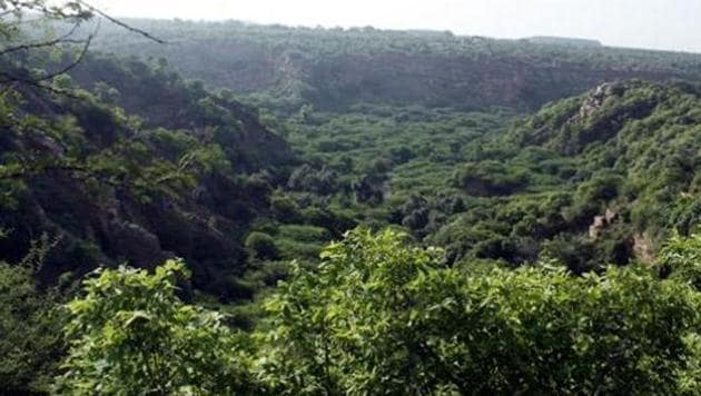 The Supreme Court on Friday warned the Haryana government against disturbing the Aravalli hills or forest area, and said the state administration would be in trouble if constructions were allowed there.(HT File Photo) The Supreme Court on Friday warned the Haryana government against disturbing the Aravalli hills or forest area, and said the state administration would be in trouble if constructions were allowed there.(HT File Photo)