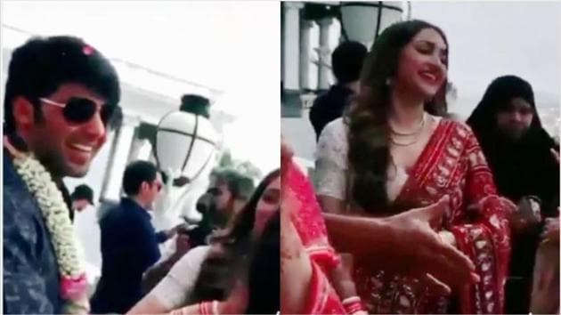 Kajal Xx Bf Video - Sayyeshaa and Arya are now married. Watch their first video as newlyweds -  Hindustan Times
