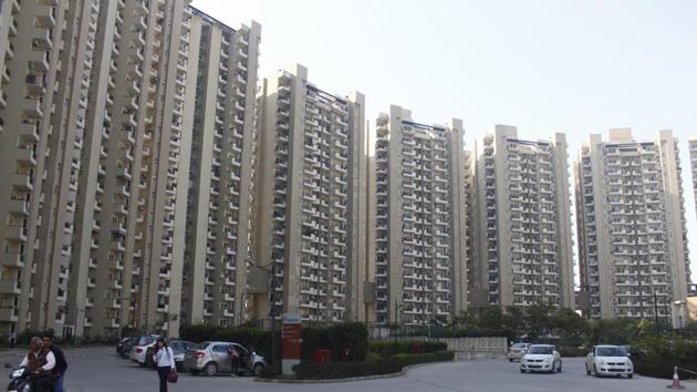 Mapsko Casa Bella a residential condominium at Sector-82, in Gurugram.(Yogendra Kumar/HT PHOTO) Mapsko Casa Bella a residential condominium at Sector-82, in Gurugram.(Yogendra Kumar/HT PHOTO)