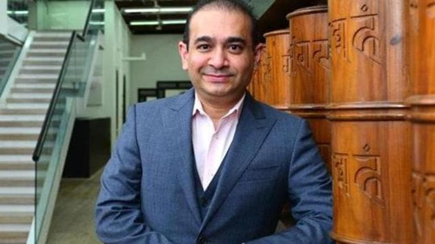 In this file photo, Nirav Modi Indian jewellery designer at his office in Lower Parel, in Mumbai .(Aniruddha Chowdhury/Mint file photo)