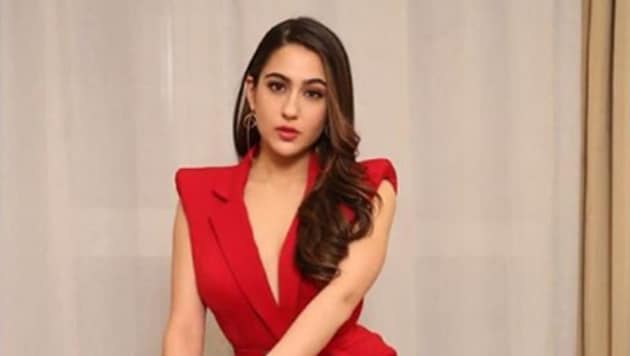 Sara Ali Khan paves the way for red dresses this season.(Sara Ali Khan/Instagram)