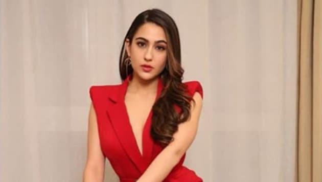 Sara Ali Khans Stunning Red Dress Is Perfect For A Romantic Brunch