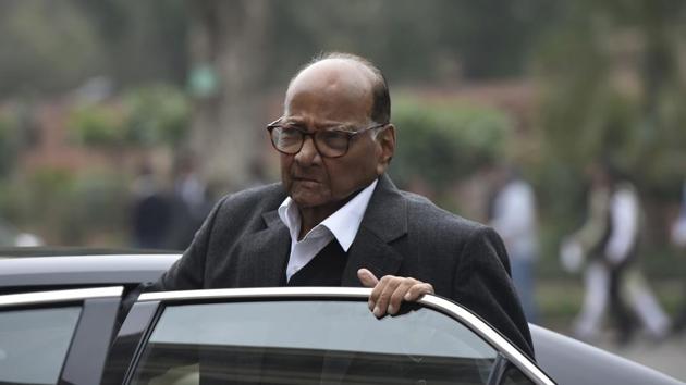Nationalist Congress Party chief Sharad Pawar has decided not to contest the 2019 Lok Sabha elections. “After holding talks with family, we were of the opinion that next generation members should be given a chance. There is demand from various party leaders and workers for Parth Pawar’s candidature from Maval,” said Sharad Pawar. (Vipin Kumar / HT File)