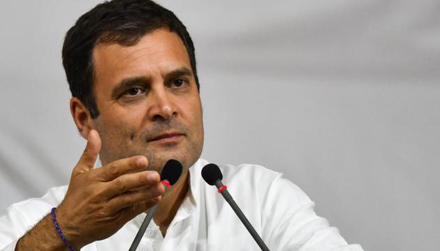 Lok Sabha Election 2019 Schedule Live Updates| Rahul Gandhi to address Congress booth-incharges today.(AFP) Lok Sabha Election 2019 Schedule Live Updates| Rahul Gandhi to address Congress booth-incharges today.(AFP)