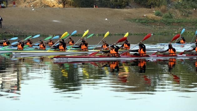 The event witnessed participation across age groups, from senior citizens to college students. (Rahul Raut/HT PHOTO) 
