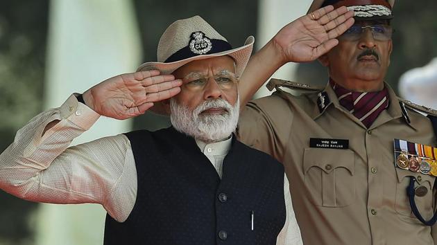 Prime Minister Narendra Modi on Sunday said India cannot continue suffering terrorism forever and that his government has taken some “strong decisions” against it.(PTI File Photo)