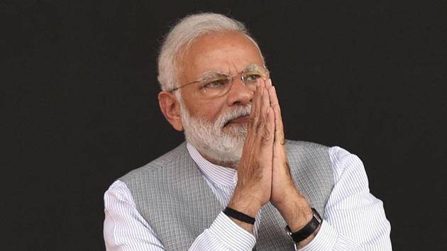 Prime Minister Narendra Modi is set to seek re-election from Varanasi though the second seat where the party wants him to contest isn’t certain as yet, party insiders said. (HT Photo) Prime Minister Narendra Modi is set to seek re-election from Varanasi though the second seat where the party wants him to contest isn’t certain as yet, party insiders said. (HT Photo)
