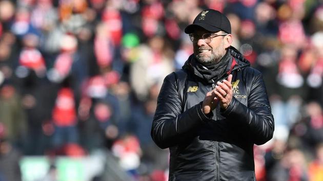 Liverpool's German manager Jurgen Klopp(AFP)