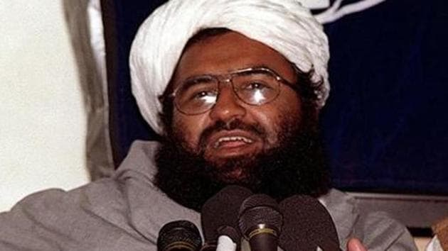 Evidence collected and collated by India and shared with Pakistan, members of the UN Security Council, and other prominent countries reveals the umbilical links between Jaish-e-Mohammed (JeM) chief Masood Azhar with Sunni global terrorist groups, including Al Qaeda and the Taliban.(AFP)