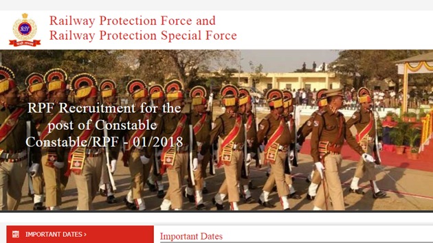 RPF Constable shortlisted candidates list out today(RPF)