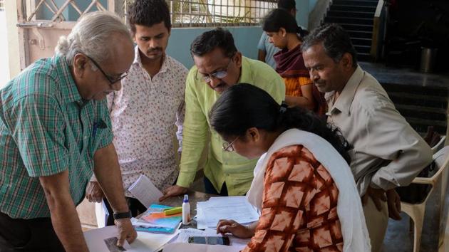 The Wagholi Housing Societies Association, with the support of societies and resident volunteers, claims to have registered 35,000 voters in the area for the 2019 Lok Sabha Elections.(HT File / Representational Photo)