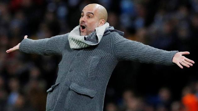 Manchester City manager Pep Guardiola. (REUTERS) Manchester City manager Pep Guardiola. (REUTERS)