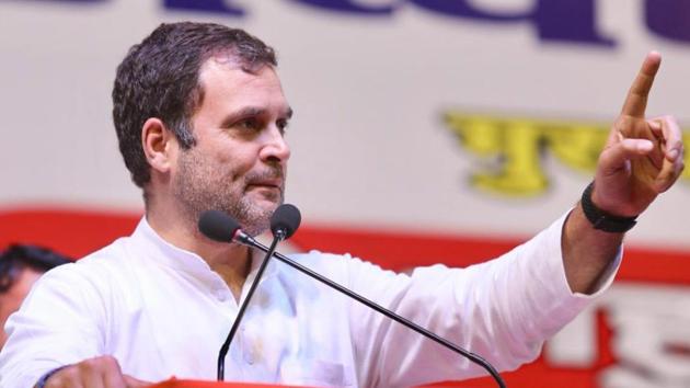 Congress president Rahul Gandhi upped his campaign against Prime Minister Narendra Modi saying if truth comes out in the Rafale deal, he will go to jail. (ANI) Congress president Rahul Gandhi upped his campaign against Prime Minister Narendra Modi saying if truth comes out in the Rafale deal, he will go to jail. (ANI)