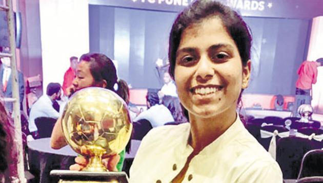 Darshana Sanas, captain, FC Pune city (HT PHOTO) Darshana Sanas, captain, FC Pune city (HT PHOTO)