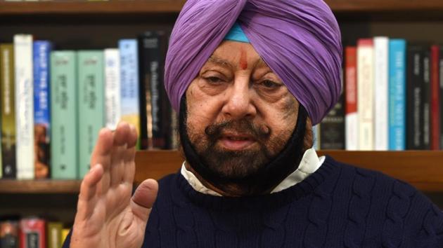 Two years after he led the Congress to a landslide victory in Punjab assembly poll , chief minister Captain Amarinder Singh faces a tough electoral test in the upcoming Lok Sabha elections.(Ravi / HT Photo)