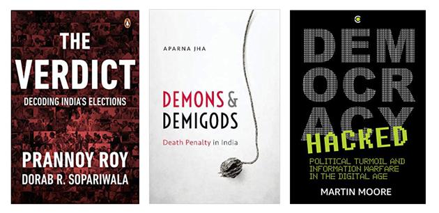 A book that talks about India’s electoral history and provides pointers to what to look out for in the elections of 2019, one that makes an impassioned plea against capital punishment, and how, as we migrate online, our attention is being sold to the highest bidder - a clutch of serious book on the reading list this week!(HT Team)