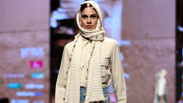 Diksha Khanna/Lotus Make-Up India Fashion Week AW’ 2019 