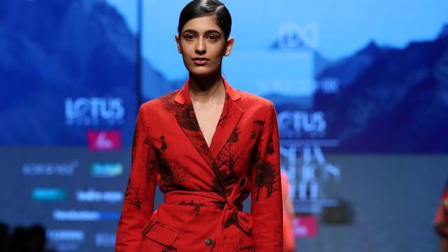 Suket Dhir/  Lotus Make-Up India Fashion Week AW’ 2019 