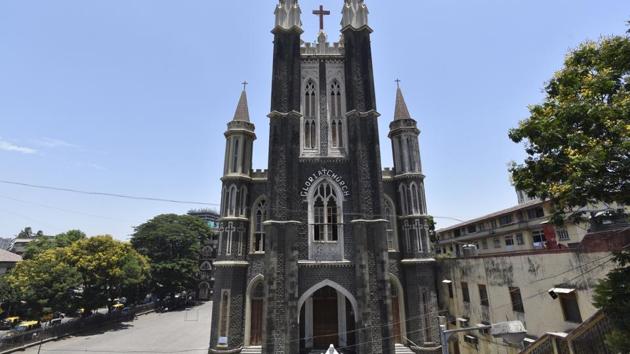 Members of Hume Memorial Congregation Victoria Garden Church found the name of the church mentioned as Karnatak Church on the electricity bill.(Hindustan Times)