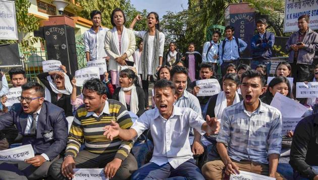Widespread protests were held in the northeast against Citizenship (Amendment) Bill, which promises Indian citizenship to non-Muslim minorities from neighbouring countries. (PTI File Photo) Widespread protests were held in the northeast against Citizenship (Amendment) Bill, which promises Indian citizenship to non-Muslim minorities from neighbouring countries. (PTI File Photo)