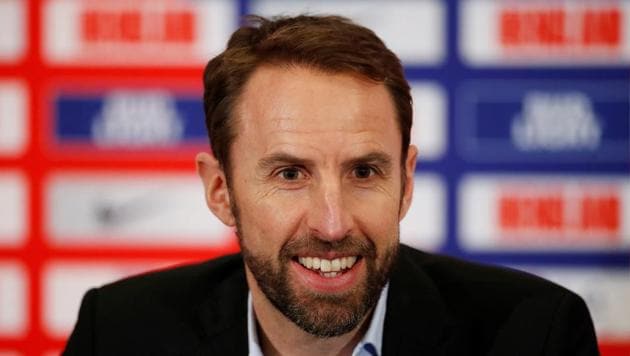 England manager Gareth Southgate during the squad announcement press conference(Action Images via Reuters)