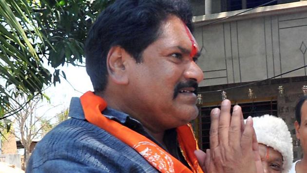 Sanjay Mandlik is S hiv Sena’s candidate from the Kohlapur Lok Sabha constituency in Maharashtra for 2019 Lok Sabha Elections.(HT Photo)