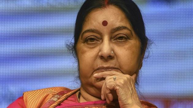External Affairs Minister Sushma Swaraj on Wednesday said India cannot have dialogue with Pakistan unless the neighbouring country acted against terror outfits on its soil, asserting that “talks and terror cannot go together”.(PTI)