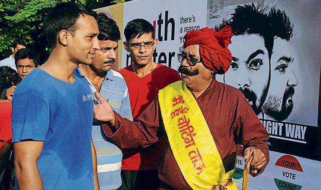 The idea of voting taus, which was conceived prior to the 2014 Lok Sabha elections, found resonance both with the general public as well as officials. (HT File Photo) The idea of voting taus, which was conceived prior to the 2014 Lok Sabha elections, found resonance both with the general public as well as officials. (HT File Photo)