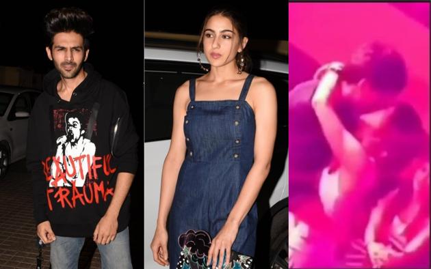 A video claiming to be featuring Kartik Aaryan and Sara Ali Khan has gone viral on web.