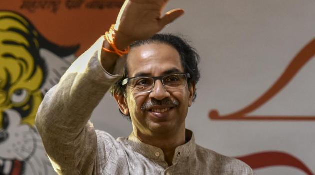 Just days before the Shiv Sena is set to announce its first list of candidates for the Lok Sabha polls, a team from poll strategist Prashant Kishor’s firm submitted its survey to party chief Uddhav Thackeray on Thursday.(Kunal Patil/HT Photo)